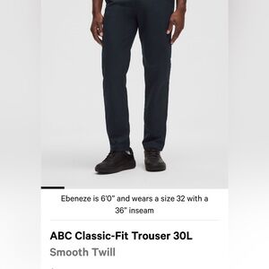 Lululemon Men's Navy Pants